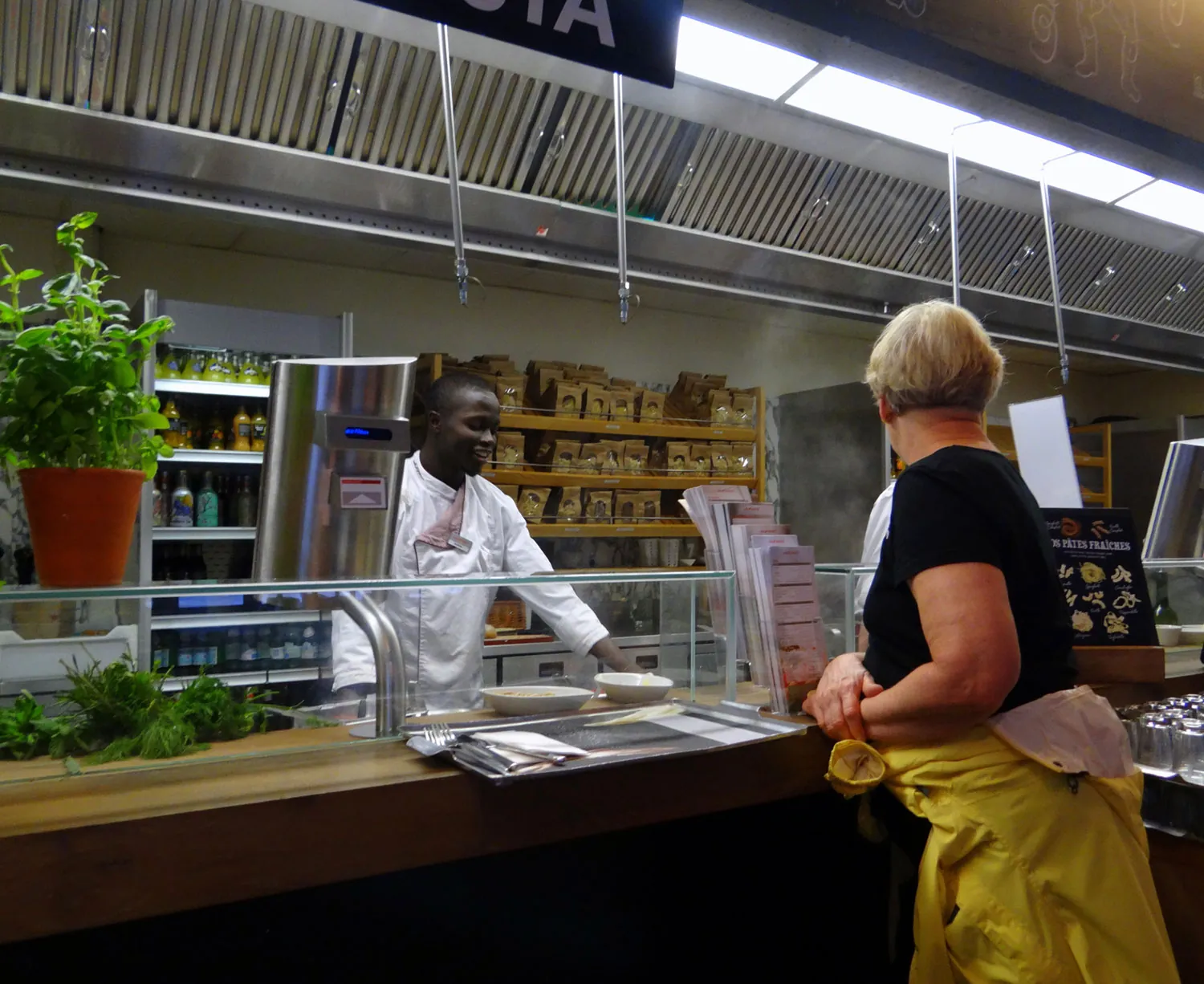 comida italiana em Paris