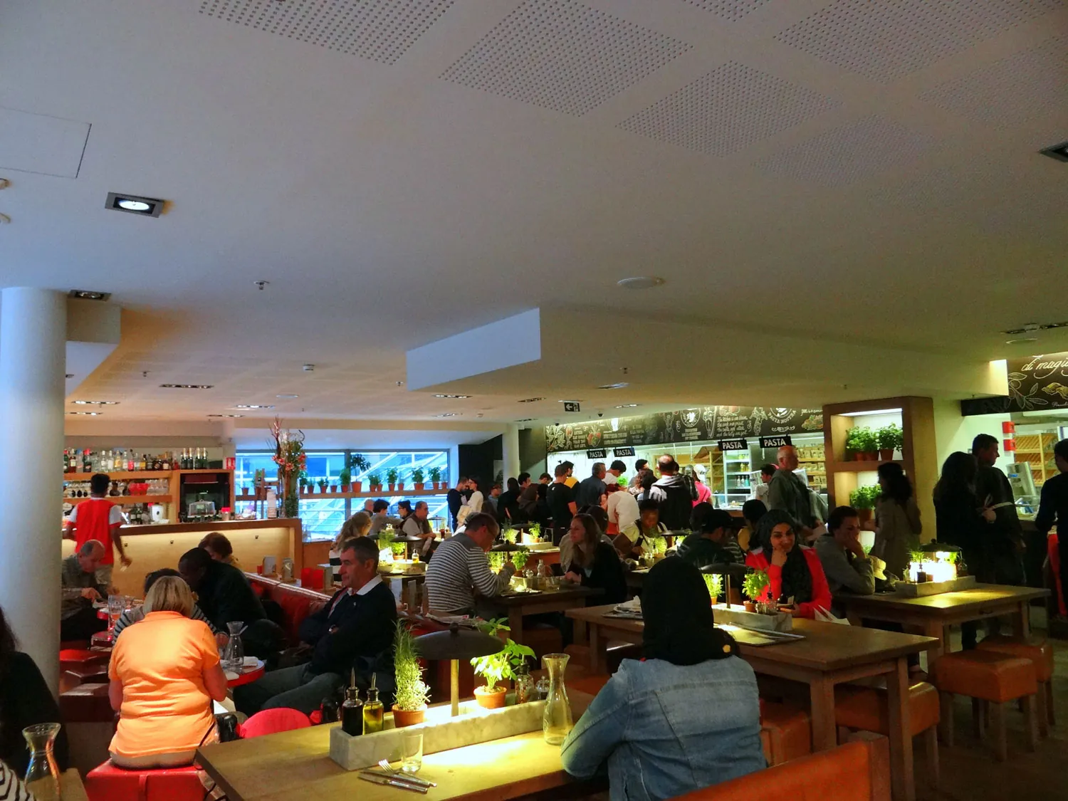 comida italiana em Paris
